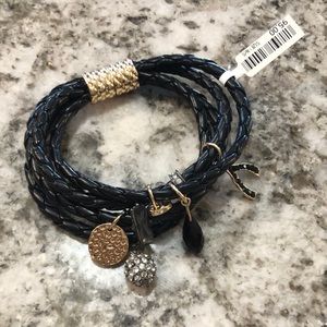 Faux leather magnetic bracket